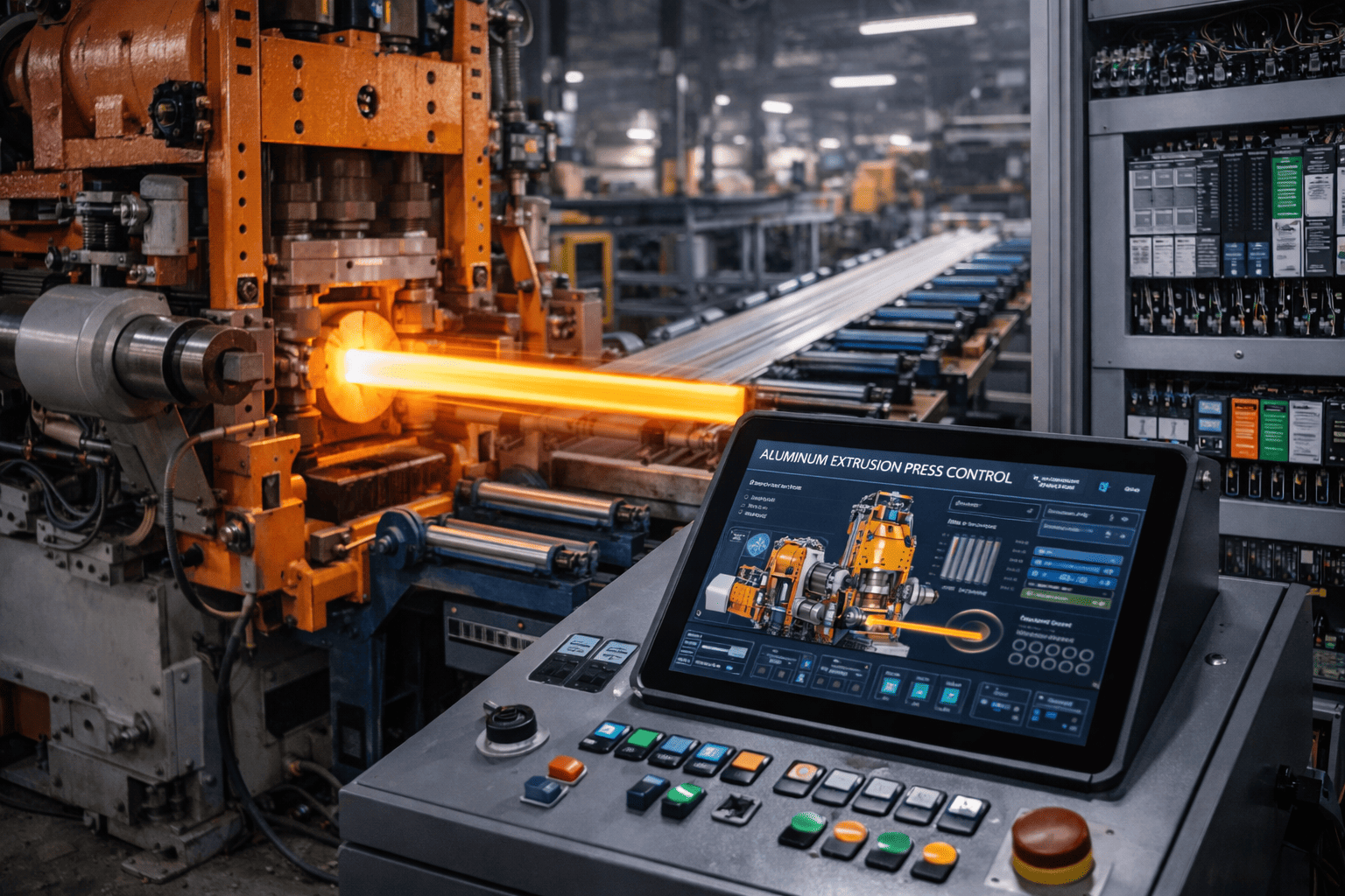 DC Kontrol, Alüminyum Ekstrüzyon Sistem Otomasyonu, Press, Puller, Biyet Isıtma, Sondaj Makineleri Elektrik Tesisatı Ve Otomasyonu, Alüminyum Eğriltme Ocakları, Eğriltme Fırın Otomasyonu, Homojen Fırın Otomasyonu