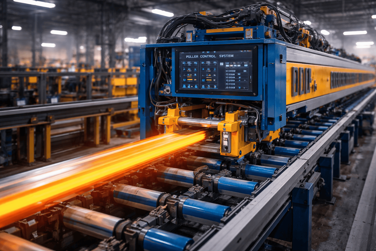 DC Kontrol, Alüminyum Ekstrüzyon Sistem Otomasyonu, Press, Puller, Biyet Isıtma, Sondaj Makineleri Elektrik Tesisatı Ve Otomasyonu, Alüminyum Eğriltme Ocakları, Eğriltme Fırın Otomasyonu, Homojen Fırın Otomasyonu