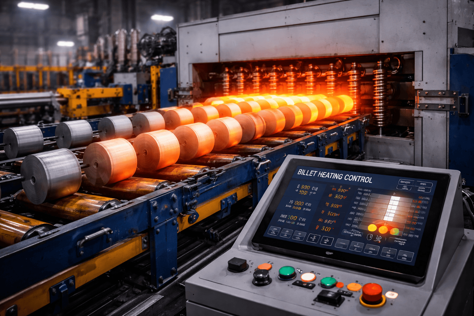 DC Kontrol, Alüminyum Ekstrüzyon Sistem Otomasyonu, Press, Puller, Biyet Isıtma, Sondaj Makineleri Elektrik Tesisatı Ve Otomasyonu, Alüminyum Eğriltme Ocakları, Eğriltme Fırın Otomasyonu, Homojen Fırın Otomasyonu